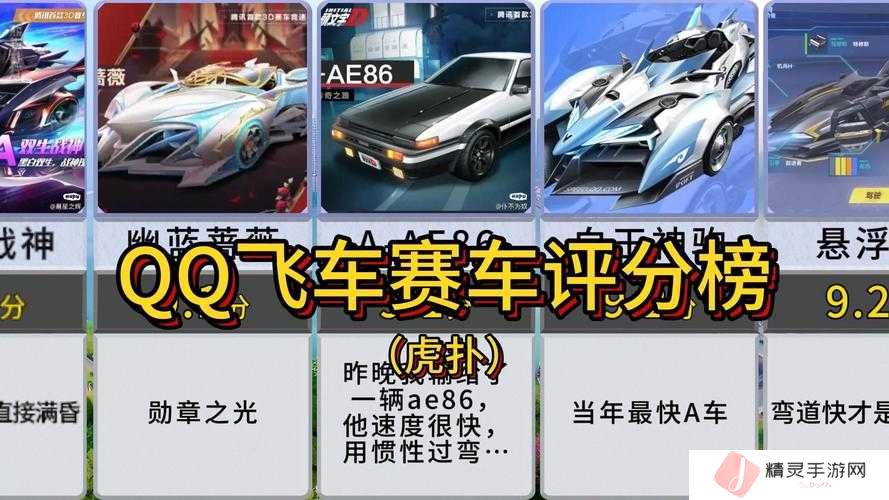 QQ飞车中究竟哪辆赛车性能最强？S级与A级车辆全方位对比解析，谁才是真正的霸主？